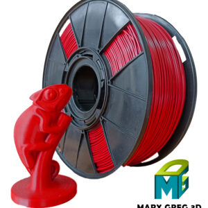 Filamento ABS Impressora 3D - 1 kg Premium 1.75mm Alta Fluidez (Vermelho)